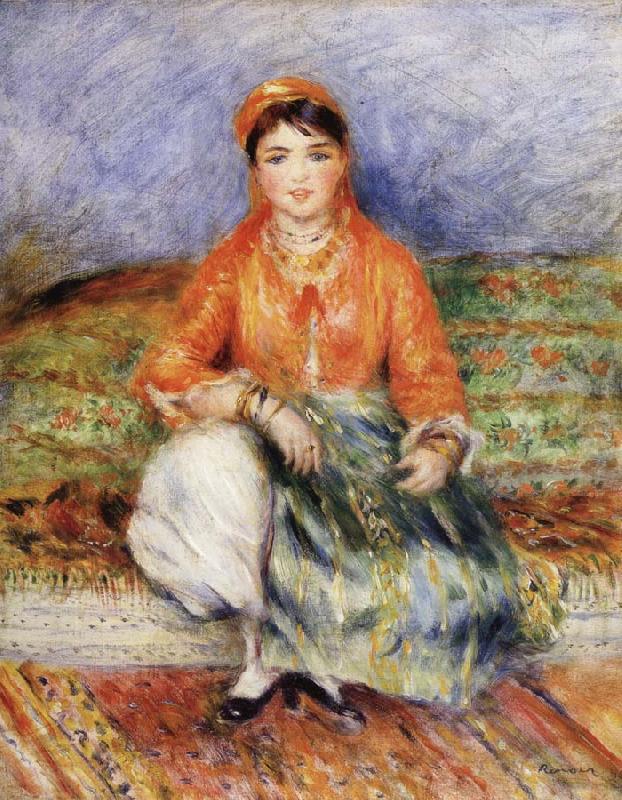 Pierre Renoir Algerian Girl china oil painting image